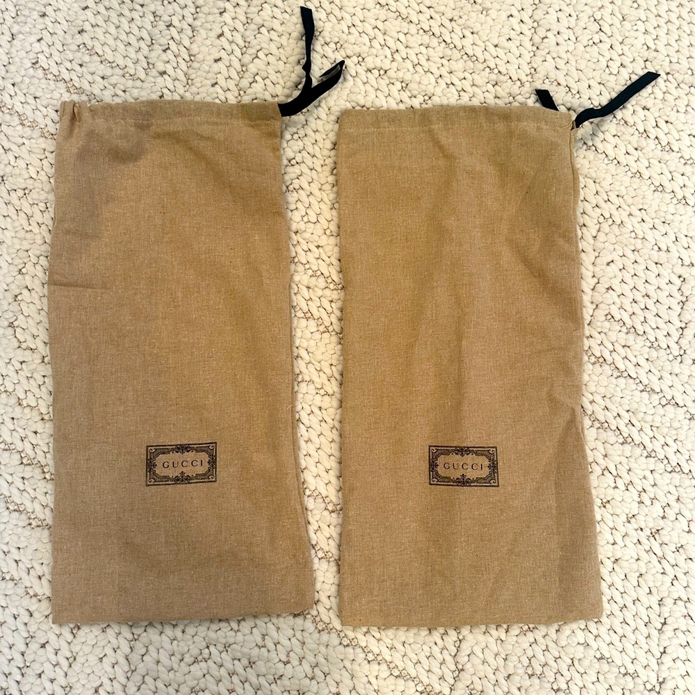 Gucci shoe bags